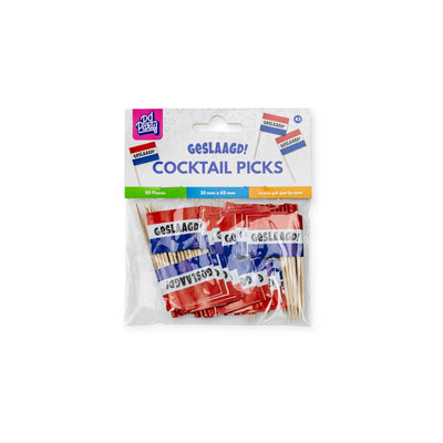 Paperdreams Cocktail-Picks gelungen in Rot, Weiß, Blau
