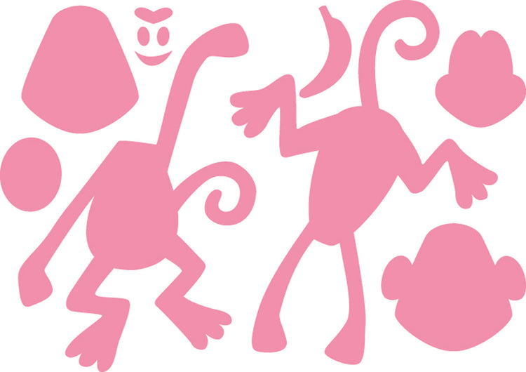 Marianne Design • Sammlerstücke, Stanz- und Prägeschablone, Elines Affe