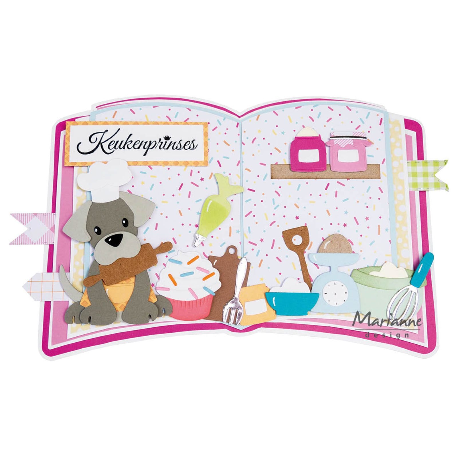 Marianne Design • Sammelobjekte zum Schneiden und Prägen von Cupcakes von Marleen