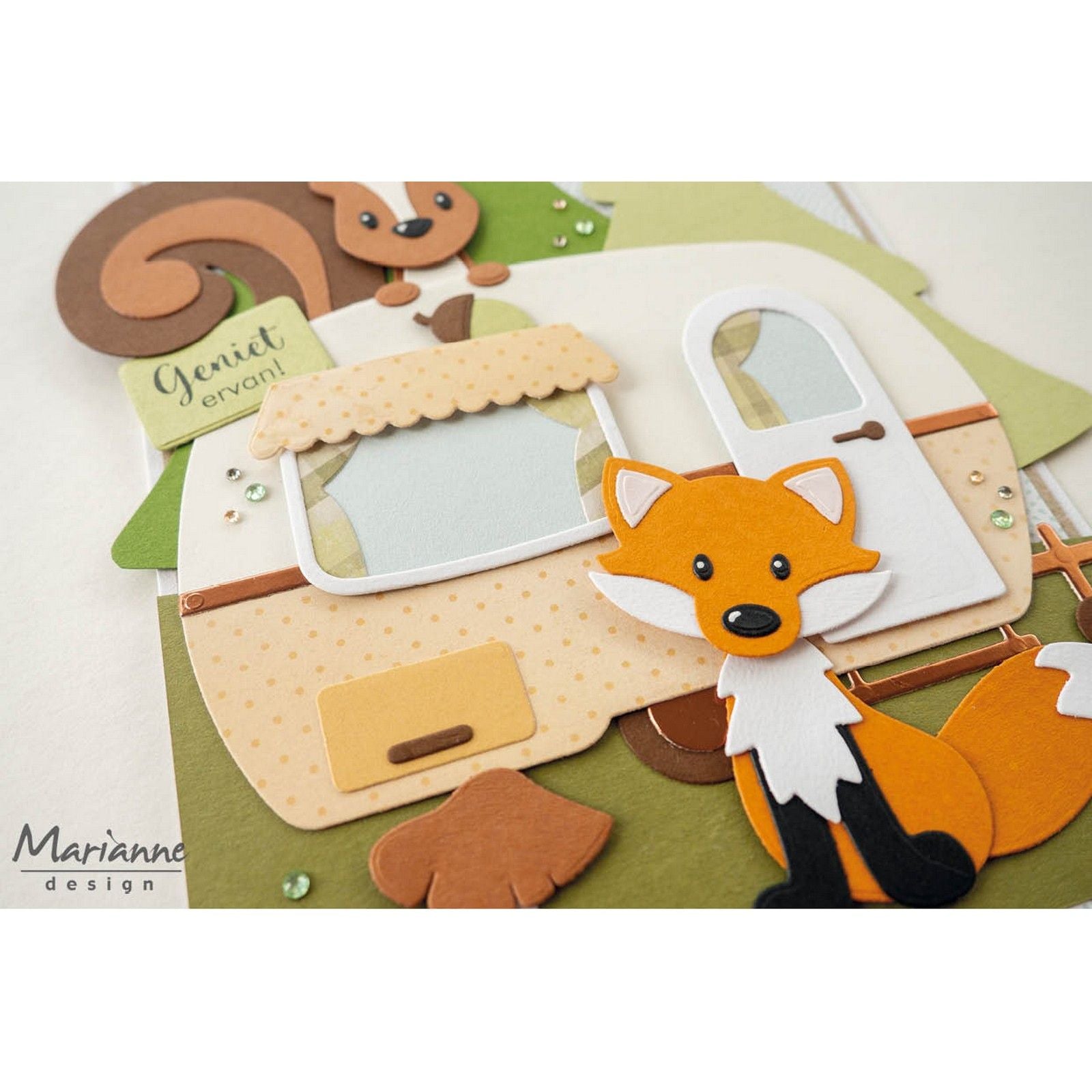 Marianne Design • Wohnwagen zum Sammeln von Marleen