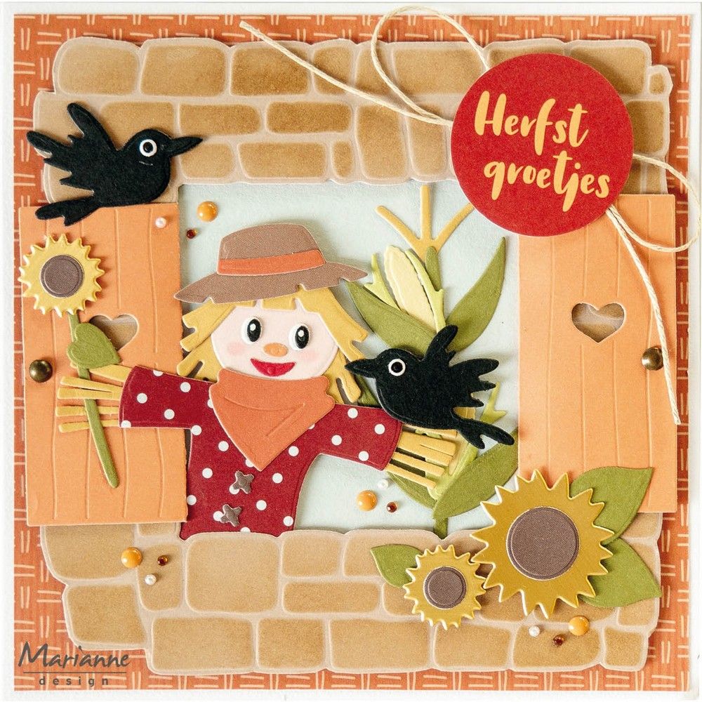 Marianne Design • Vogelscheuche zum Sammeln von Marleen
