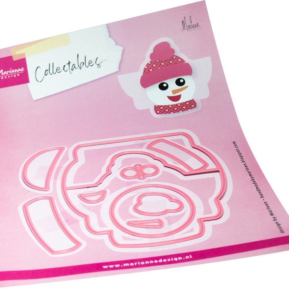 Marianne Design • Sammeltaschenaufsatz Schneemann von Marleen
