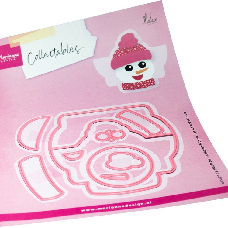 Marianne Design • Sammeltaschenaufsatz Schneemann von Marleen