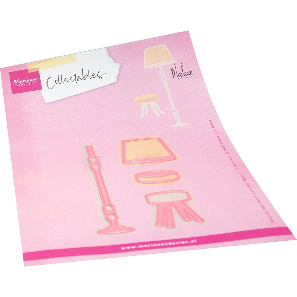 Marianne Design • Sammelbarer Lampenhocker von Marleen