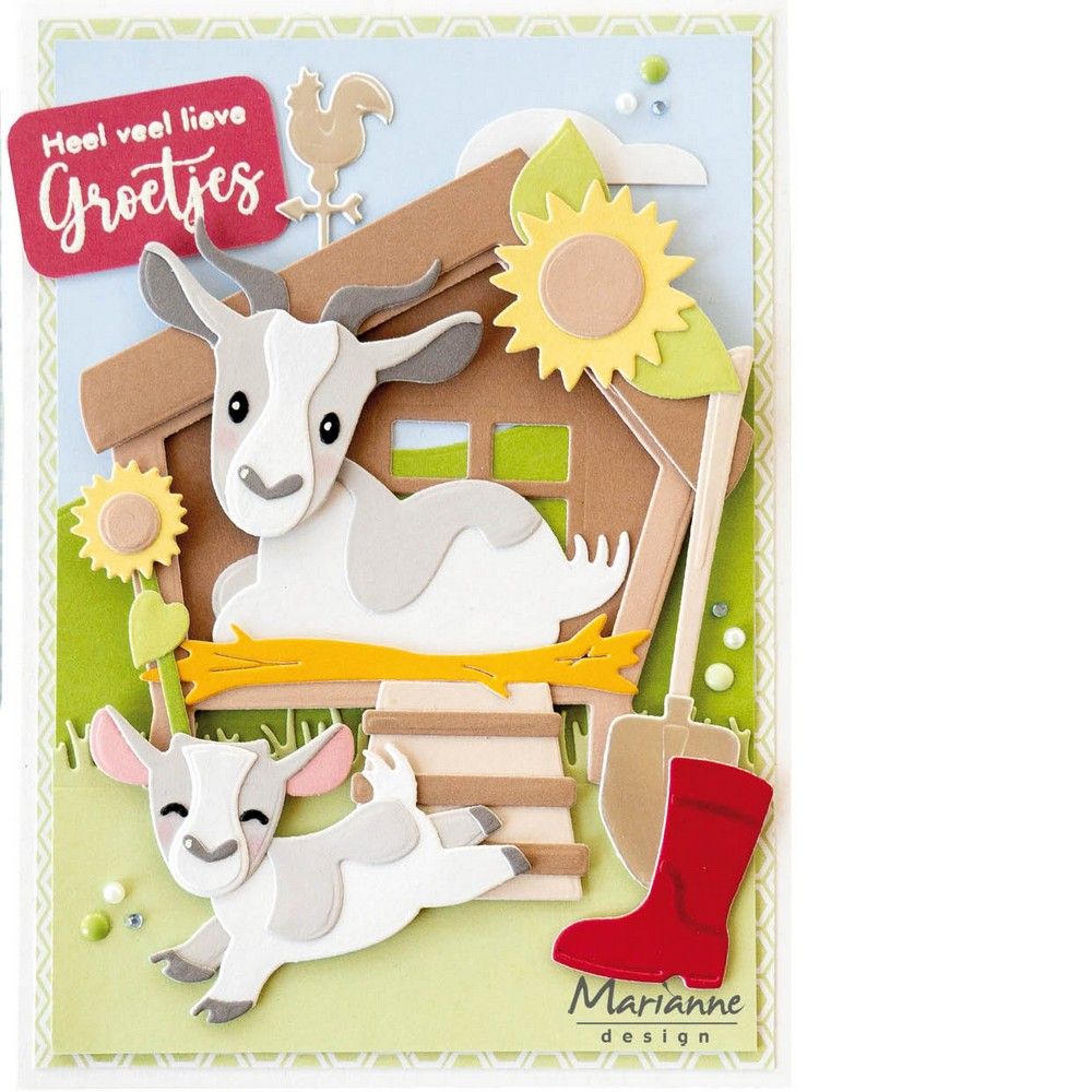 Marianne Design • Elines Ziegenfamilie zum Sammeln
