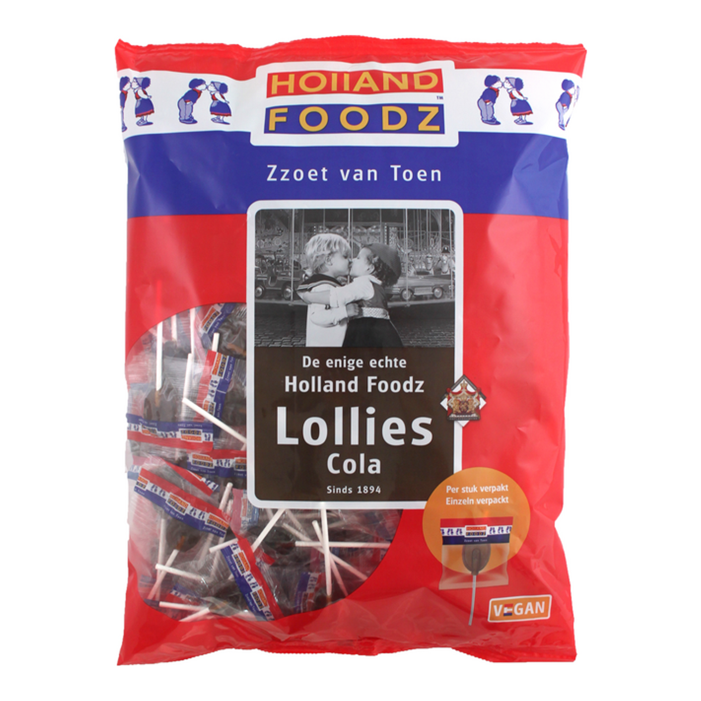 Holland Foodz Cola Lollipopz (200 Stück)