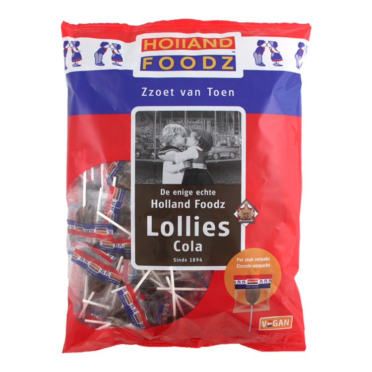 Holland Foodz Cola Lollipopz (200 Stück)