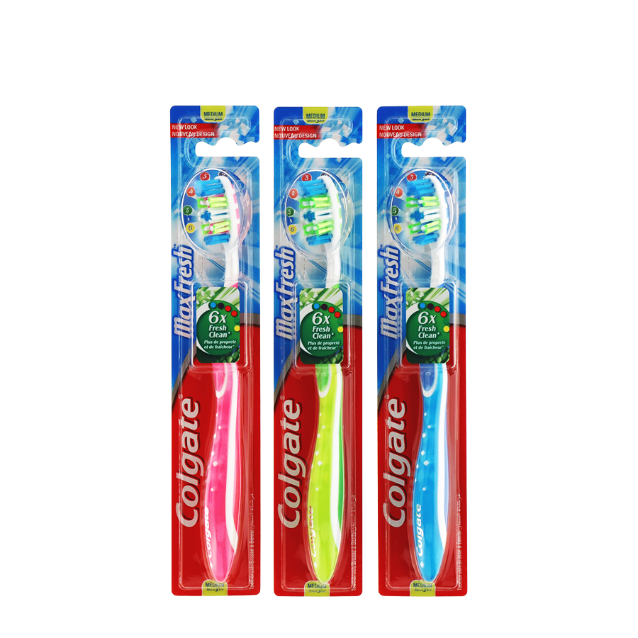 Colgate Zahnbürste Max Fresh Medium