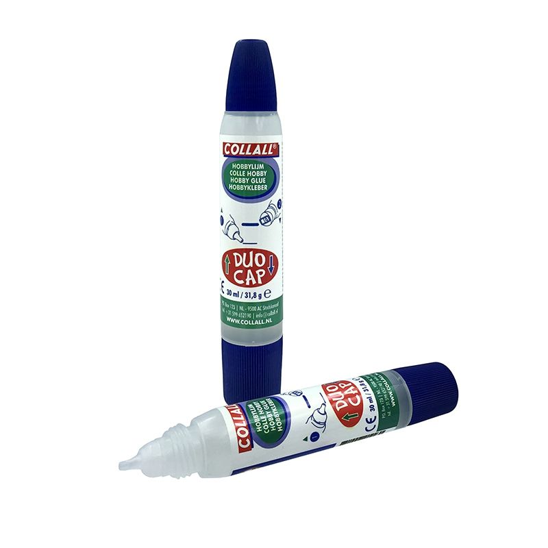 Collall • Hobby-Kleber, Klebestift, Duo-Kappe, transparent, 30 ml