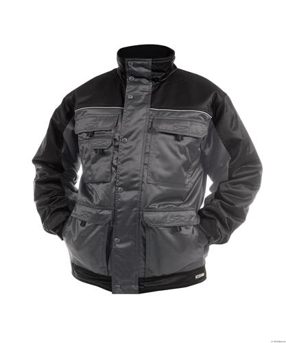 Dassy Winterjacke Tignes grau schwarz m