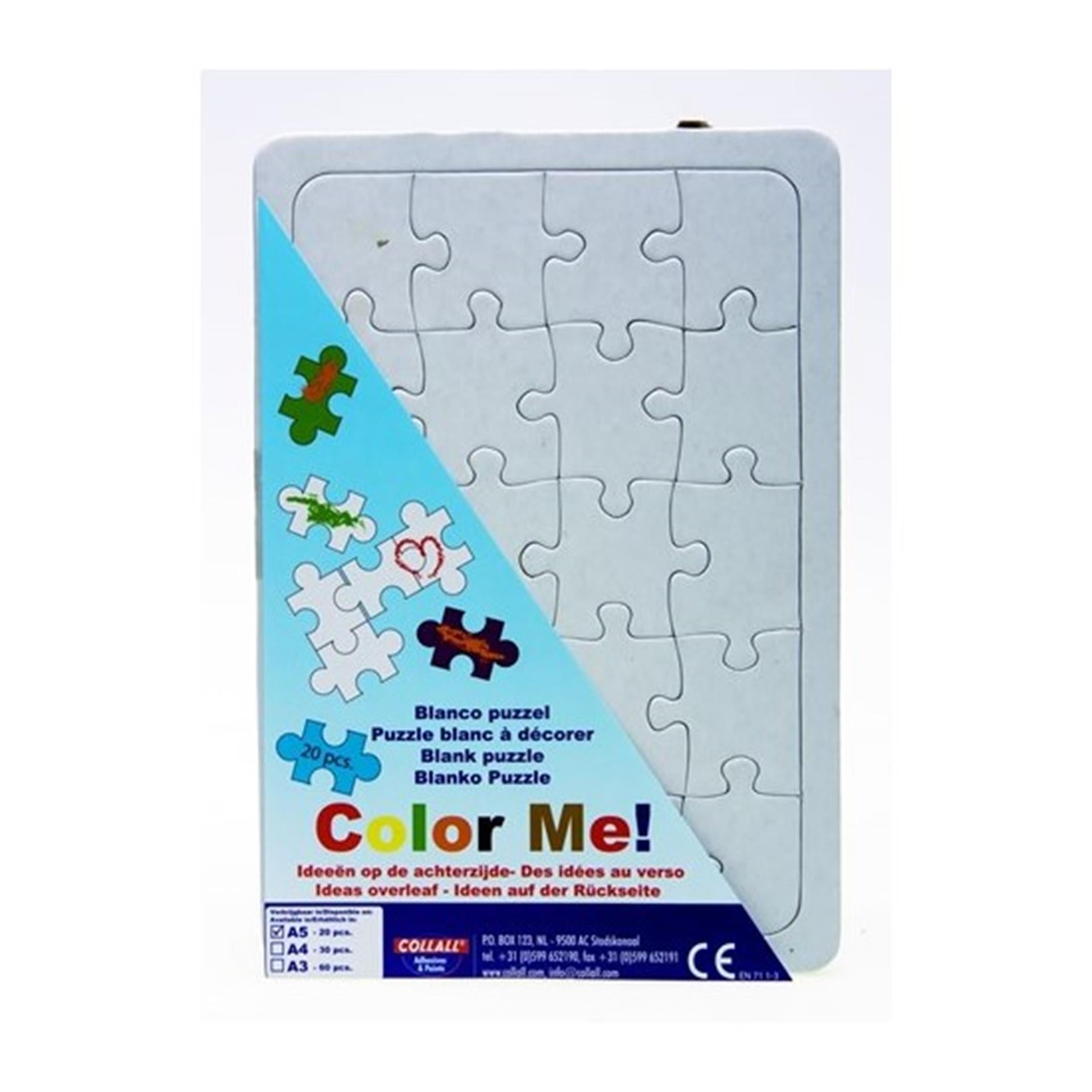 Collall Blanko-Puzzle A5 20tlg