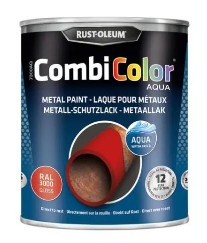 Rust-Oleum Combicolor Aqua RAL9010 Hochglanz Reinweiß 750ml