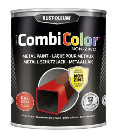 Rust-Oleum Combicolor Zinkfrei RAL7035 Hochglanz Hellgrau 750 ml