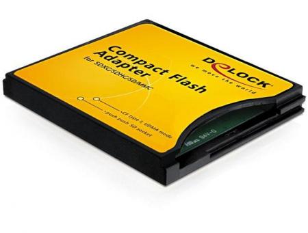 Delock Compact Flash -Adapter für SD MMC