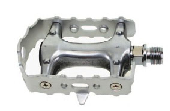 Komponenten Plattform Pedal MTB Aluminium 9 16 Zoll Silber Set