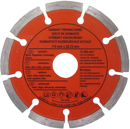 Con:p Diamant-Schleifscheibe Beton 115 mm – B23120
