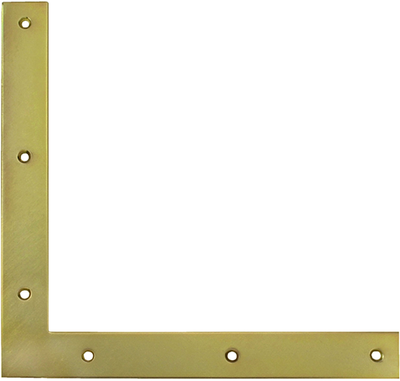 Connex 4 Stück flaches Quadrat – Eckverbinder 60 x 60 x 10 gvz – dy2003671