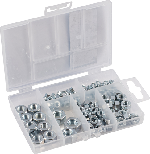 Connex-Sortiment an Sechskantmuttern 150 Stück – dp8500112