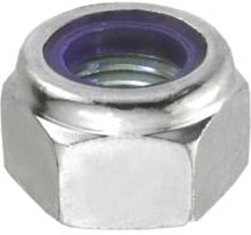 Connex-Kontermutter mit Nylon-Unterlegscheibe M6 10 Stück A2 – KY4690006