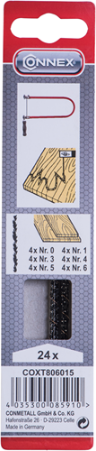 Connex Dekupiersägeblatt Zarsa Mix Holz (24s) – Coxt806015