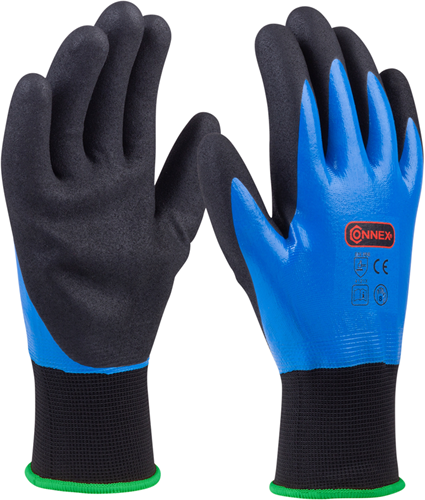 Connex-Handschuh Nitrilblau GR08 - COX938678