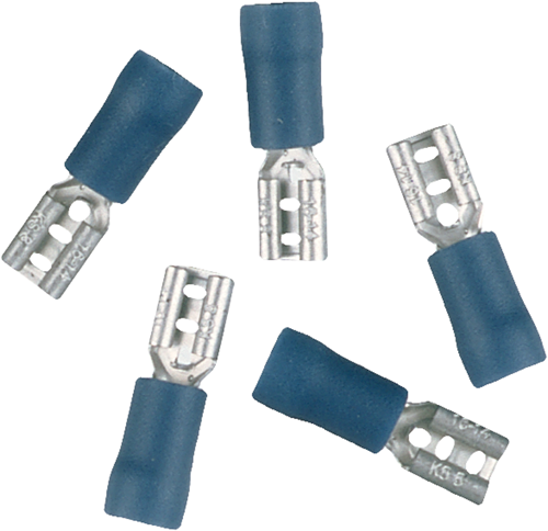 Connex Kabelschuhe Stecker 1,5-2,5 blau - coxt190560