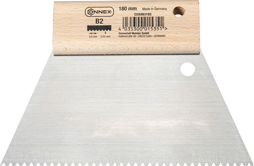 Connex-Klebekamm 180 mm 2,9 x 2,7 mm B2 – COX883183