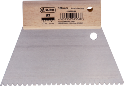 Connex-Klebekamm 180 mm 3,6 x 3,4 mm B3 – COX883186