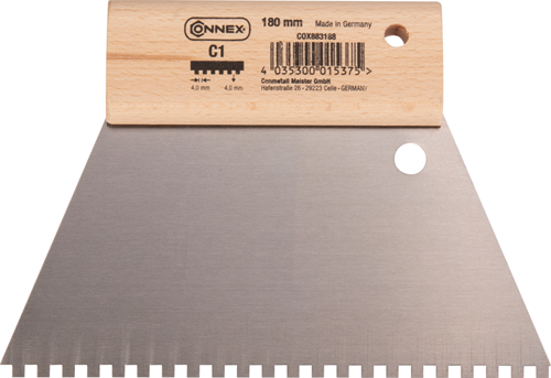 Connex Leimkamm 180mm 4x4mm C1 - cox883188