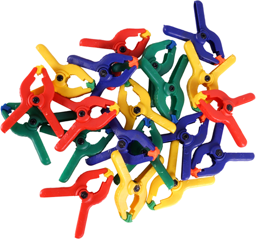 Connex Mini-Klebeklemme 25 mm 20 Stück – coxt864425