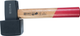 Connex Vorschlaghammer 1250g mit Gummikappe Holz – COX622250