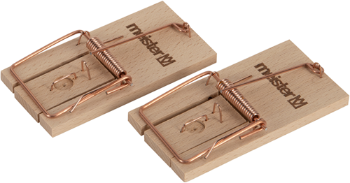Connex Mausefalle aus Holz (2 Stück) - mf