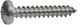 Connex Blechschraubenpfanne 3,5x19 25 Stück Edelstahl-A4 - dy4823519