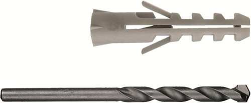 Verbindungsstecker PP mit Bohrer 5+6+8+10 Box 530 Stück – B30012