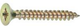 Connex PZ-Schraube 3,0x12 80 Stück VZ - KY3133012