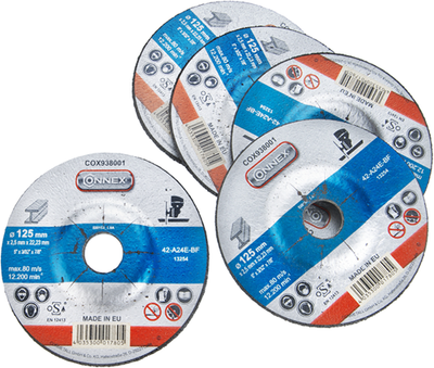 Connex-Set 5x Metallschleifscheibe 125mm - cox938006