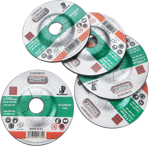 Connex-Set 5x Schleifscheibenstein 115mm - cox938015