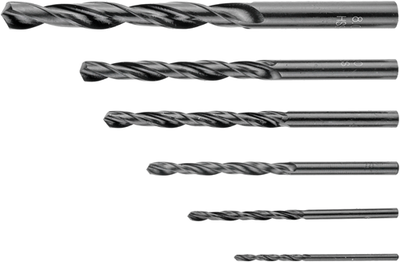 Connex-Set Metallbohrer 2–8 mm, 6 Stück, blau – cox972226