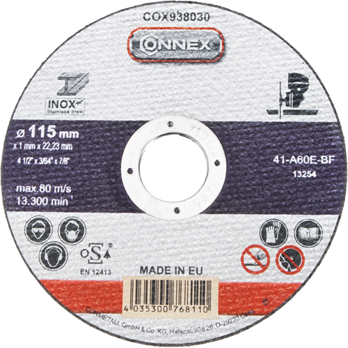 Connex-Schleifscheibe Edelstahl 115 mm – cox938030