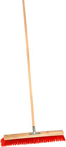 Connex Straßenbesen 60cm verstärkt + Stiel - flor12025