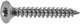 Connex Tx-Schraube 3,5 x 25, 500 Stück, A2 – kk3263525
