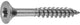 Connex Tx-Schraube 4,5 x 60 150 Stück A2 – kk3264560