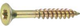 Connex Tx-Schraube 5,0x70 150 Stück VZ - KK3215070