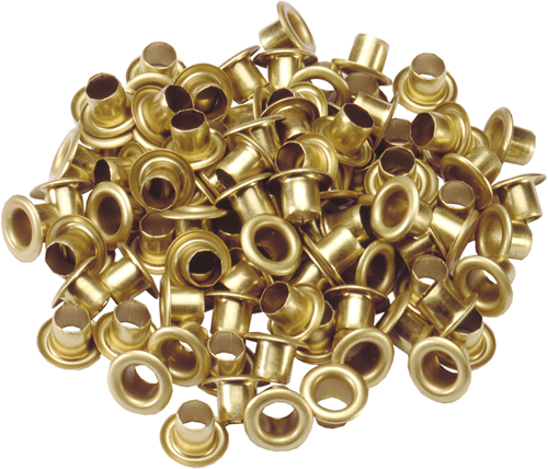 Connex-Ersatzaugen „A“, 4,5 mm Messing, 100 Stück – Coxt194182
