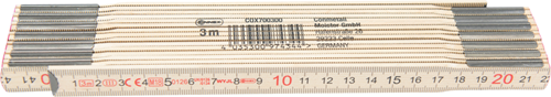 Connex Faltmeter 3m Holz Euro - COX700300