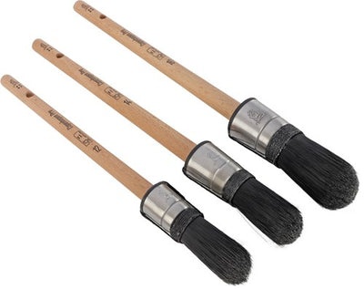 Copenhagen Pro Pinselset – Lackpinsel – Größe 12–14–16 – Kunsthaar – 3-teilig – FSC-Holzgriff – 23.900.03
