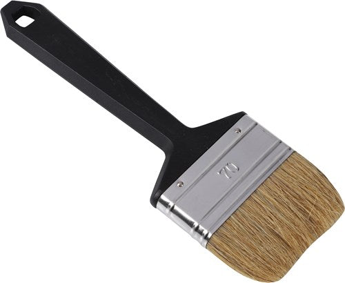 Copenhagen Pro Einweg-Flachpinsel – Größe 70 – weiße chinesische Borsten – Kunststoffgriff – 23.205.70