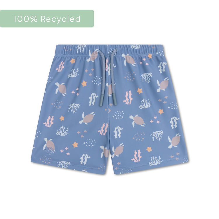 Coral Bliss | mehrfarbige UV -Schwimmboxerjungen