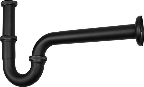 Cornat Rohrsiphon Metall 1 1 4 120mm 216 schwarz - t3175021