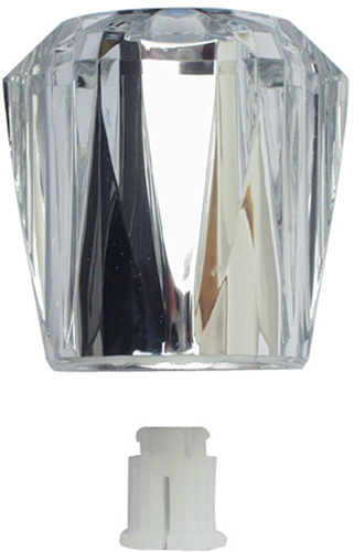 Cornat Wasserhahngriff Acryl blau ch - tec302600